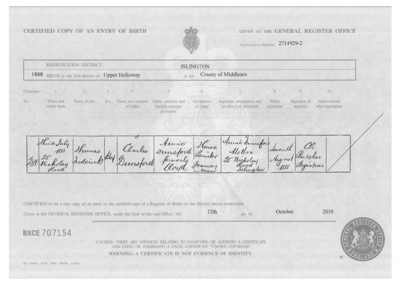 File:Thomas Frederick Dunsford Birth Certificate.jpg