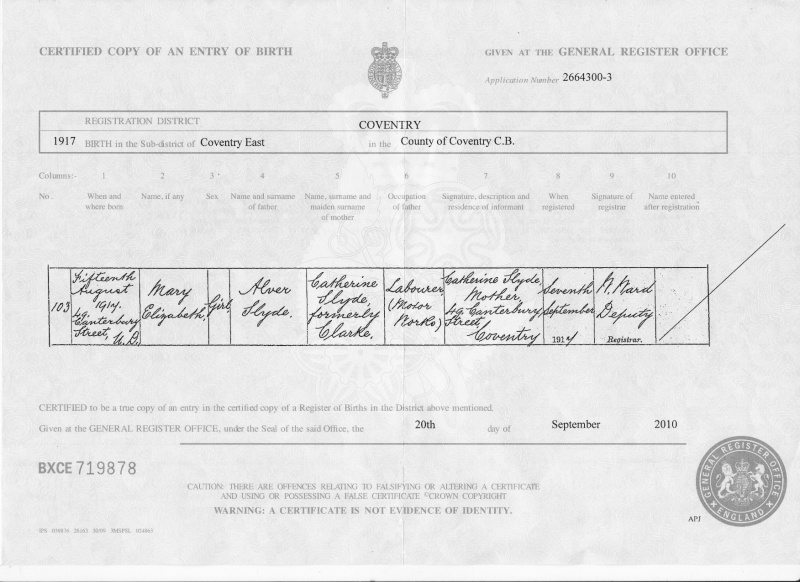 File:Mary Elizabeth Slyde Birth Certificate.jpeg